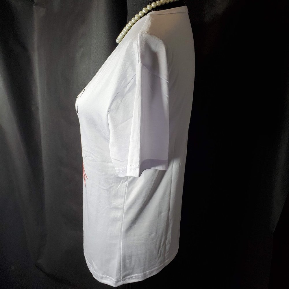 Vogue Disney Princess Aurora White T-Shirt - Picture 3 of 11